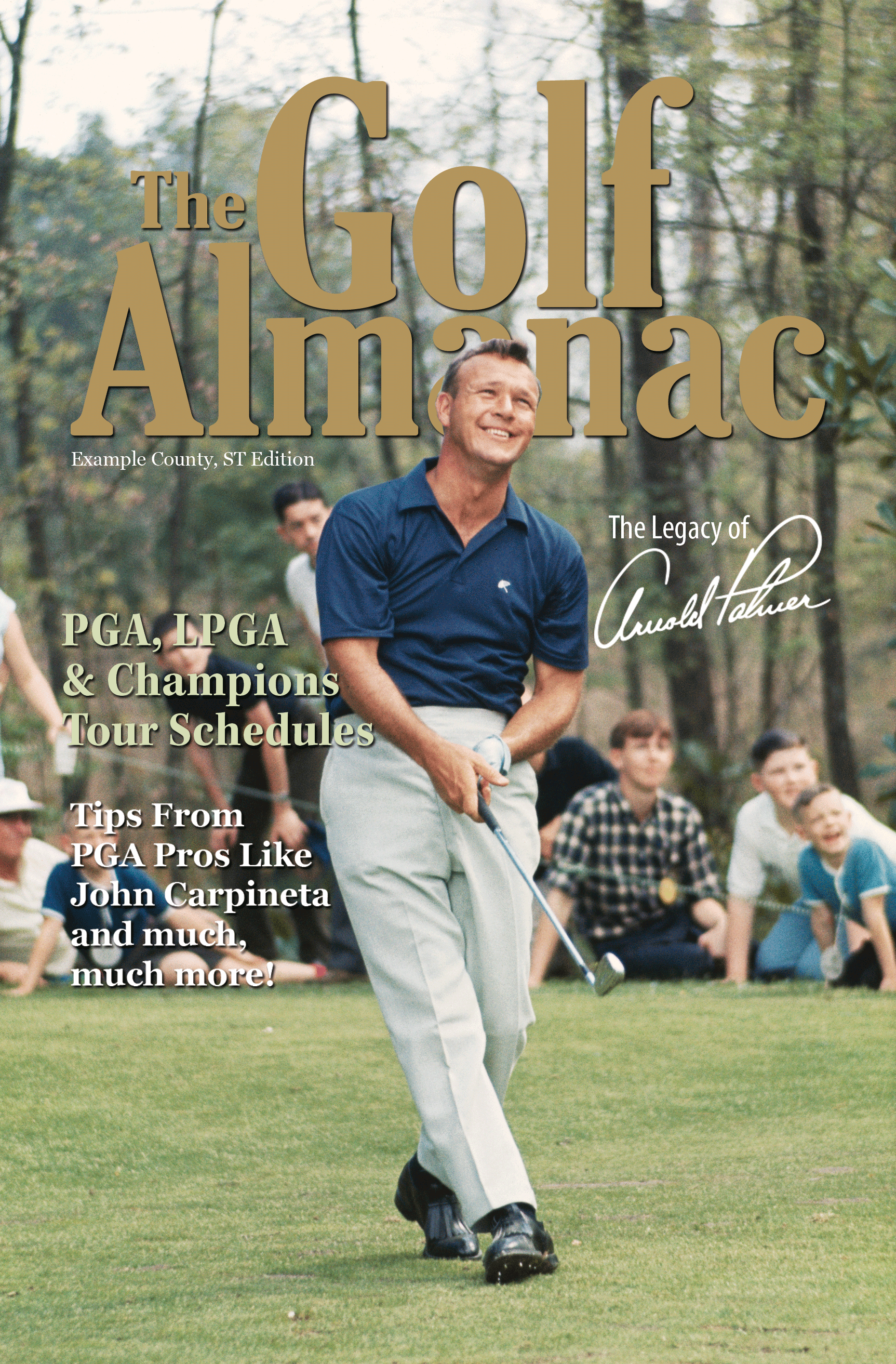 The Golf Almanac cover, The Legacy of Arnold Palmer