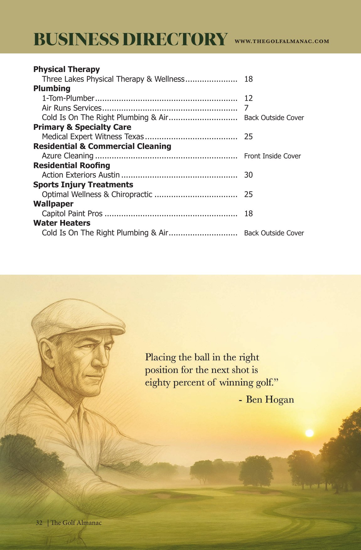 Greater Austin, TX 11th Edition page 34